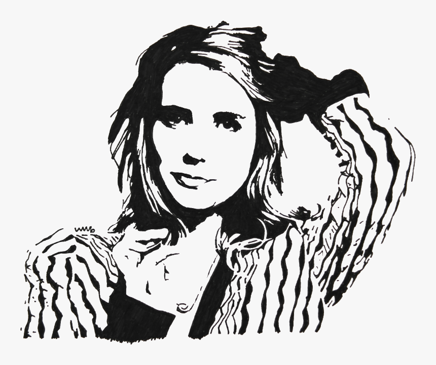 Emma Roberts Stencil , Png Download - Emma Roberts 1080p, Transparent Png, Free Download