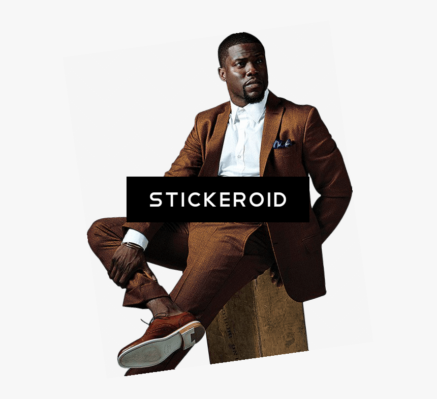 Kevin Hart Sitting - Transparent Kevin Hart, HD Png Download, Free Download