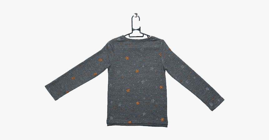 Glitter Stars Top Grey - Shirt, HD Png Download, Free Download