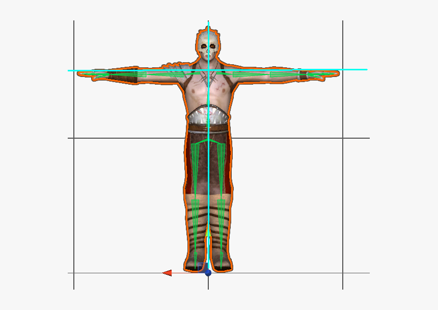 T Pose Rig, HD Png Download, Free Download