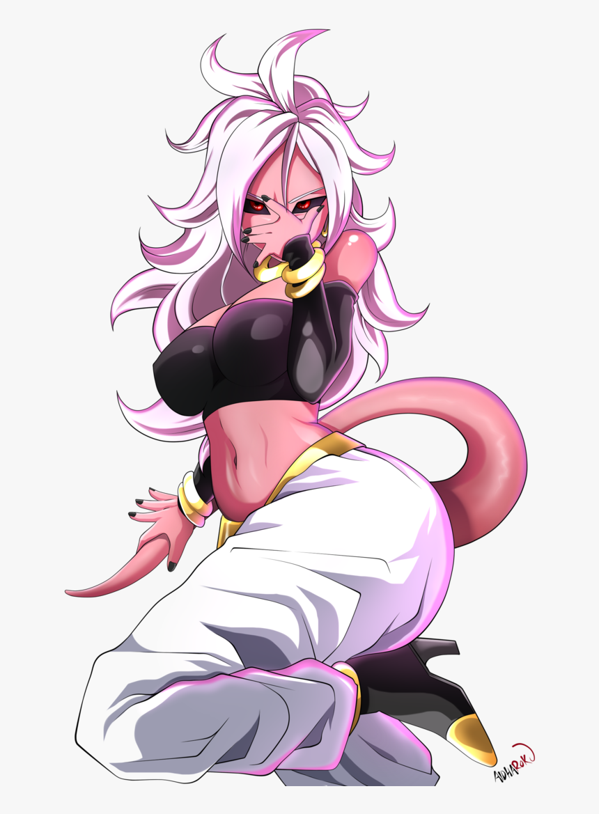 Thicc Majin Android 21 , Png Download - Majin Android 21 Waifu, Transparent Png, Free Download