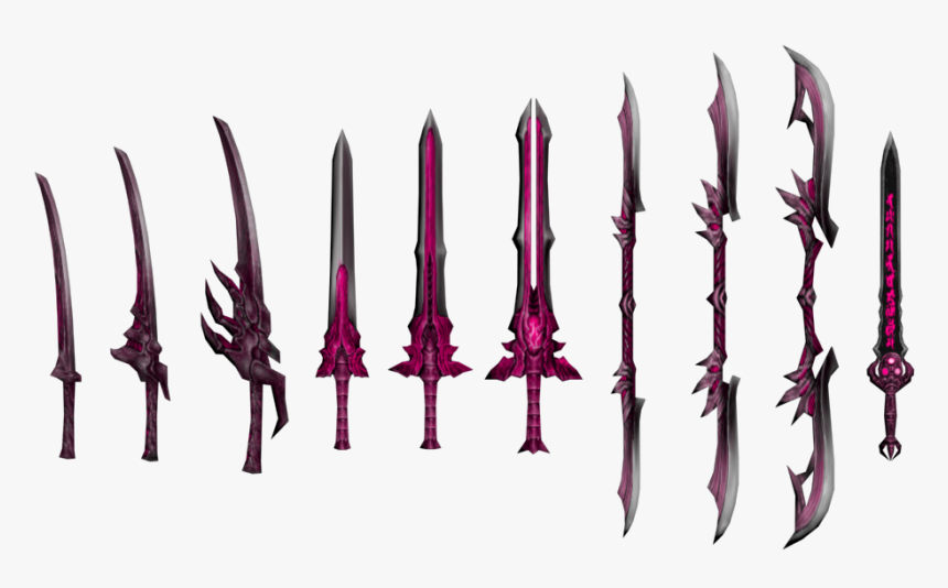 Pink Elemental Swords - Onimusha Weapons, HD Png Download, Free Download