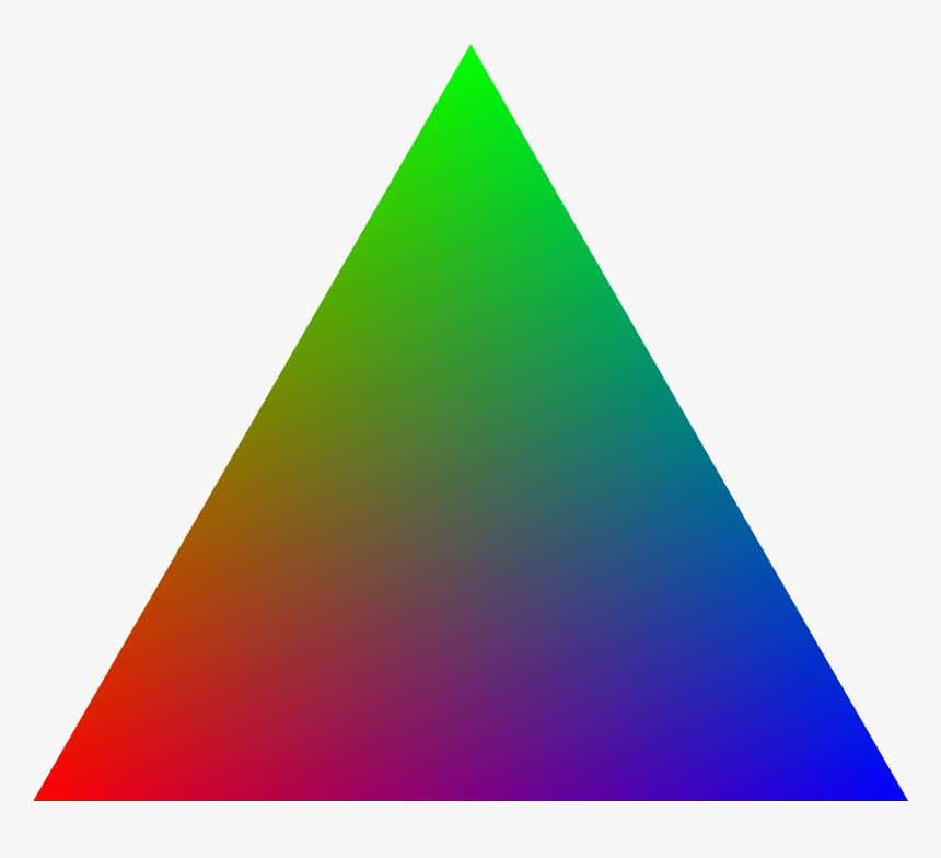 Triangle Png - Rgb Triangle, Transparent Png, Free Download