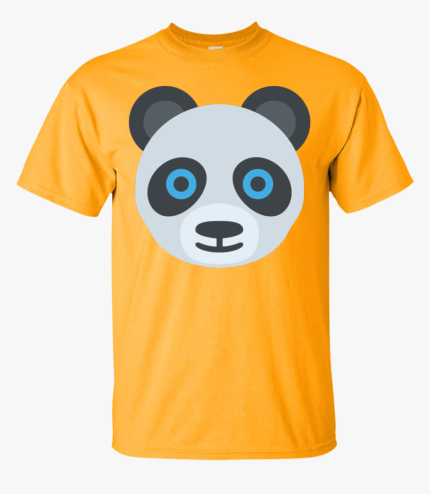 Panda Face Emoji T-shirt - T-shirt, HD Png Download, Free Download