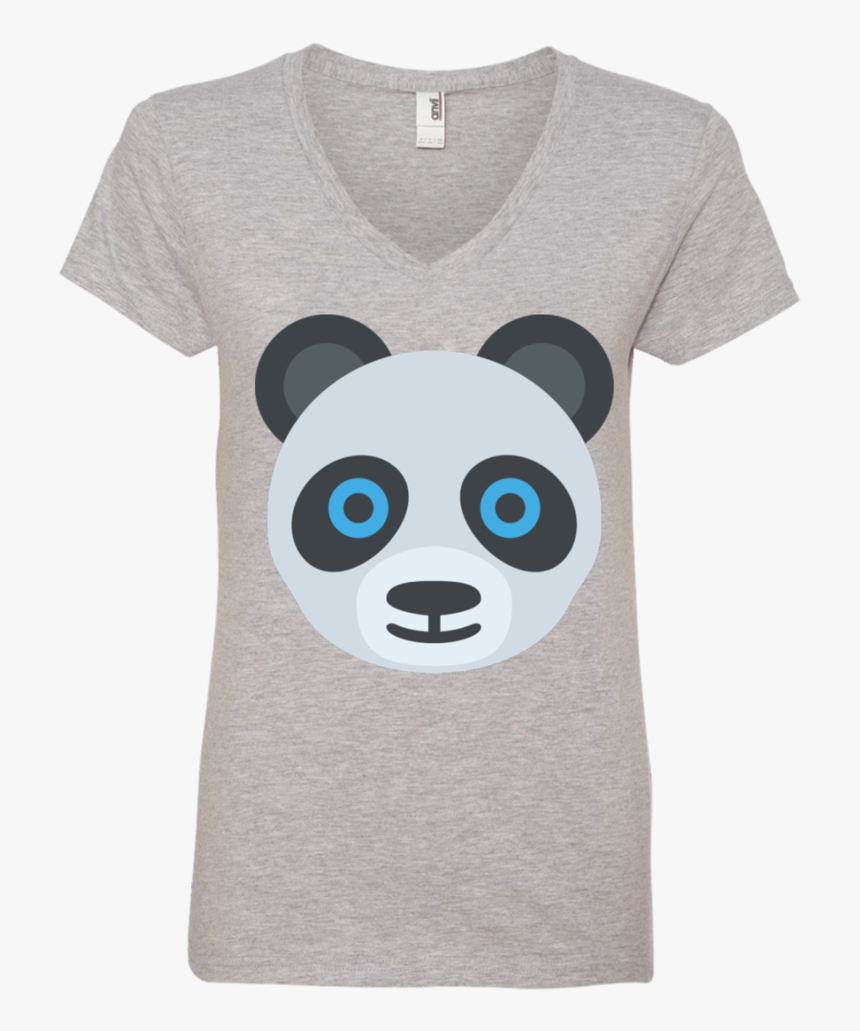 Panda Face Emoji Ladies - Fan Shirts For Volleyball, HD Png Download, Free Download