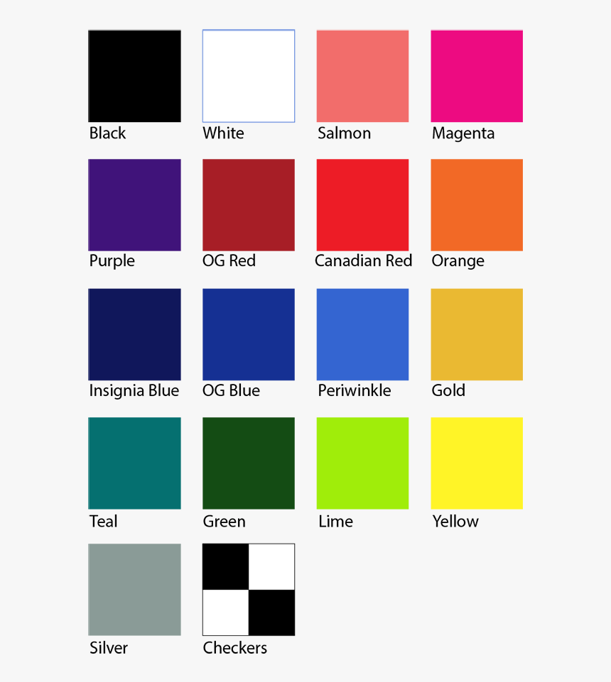 Color Charts - Ncs Music Color Chart, HD Png Download, Free Download