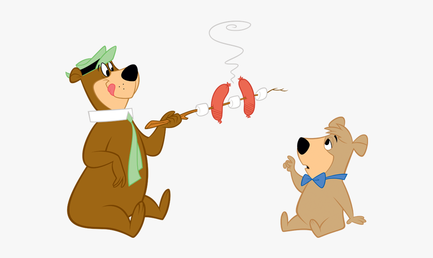 Yogi And Boo Boo Cooking - Yogi Bear Cartoon, HD Png Download, Free Download