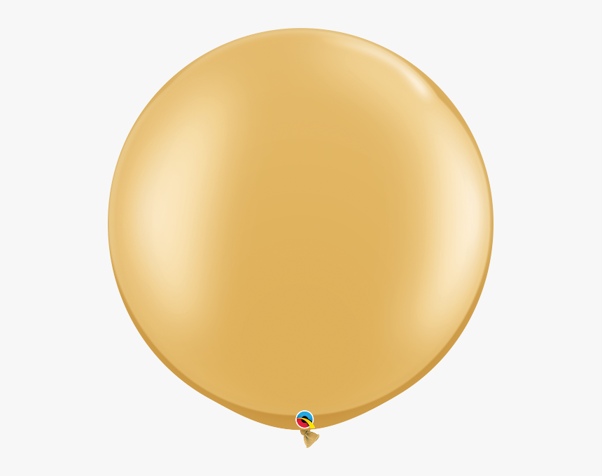 Large Round Gold Balloons, HD Png Download, Free Download
