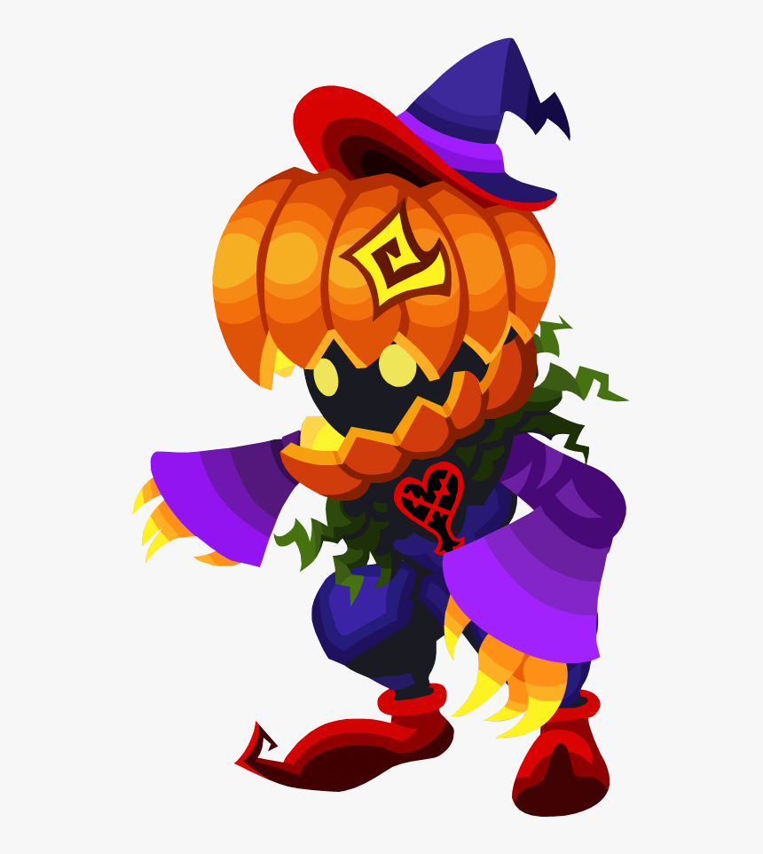 Pumpkin Soldier Khx - Kingdom Hearts Pumpkin Heartless, HD Png Download ...