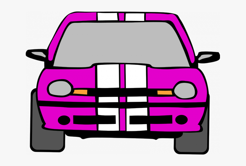 Car Clipart Front View From Clipground - Cartoon Car Png Front, Transparent Png, Free Download