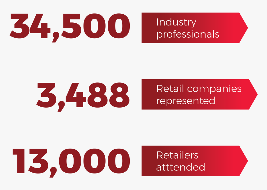 34,500 Industry Professionals - Carmine, HD Png Download, Free Download