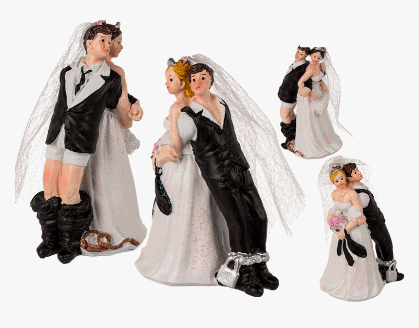 Novios Png , Png Download - Figurine Mariage Originale, Transparent Png, Free Download