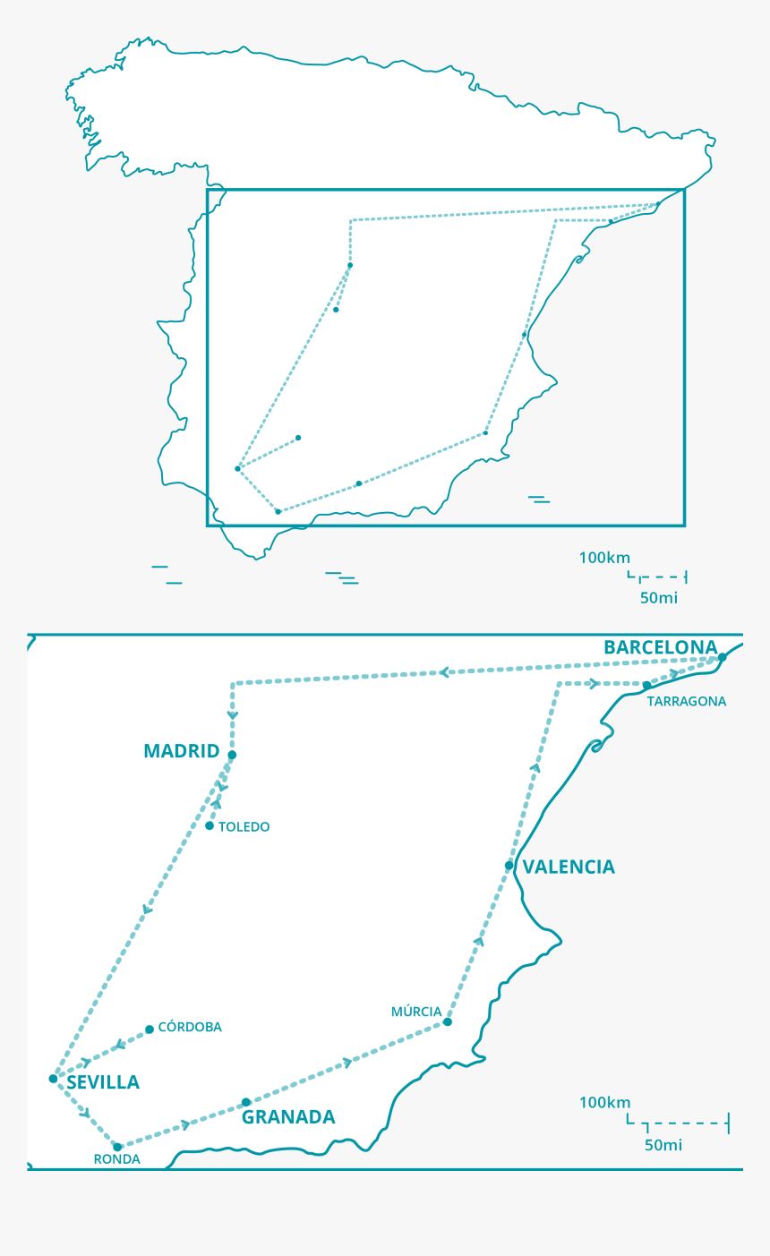 315-highlights Of Spain - Ruta De La Plata, HD Png Download, Free Download