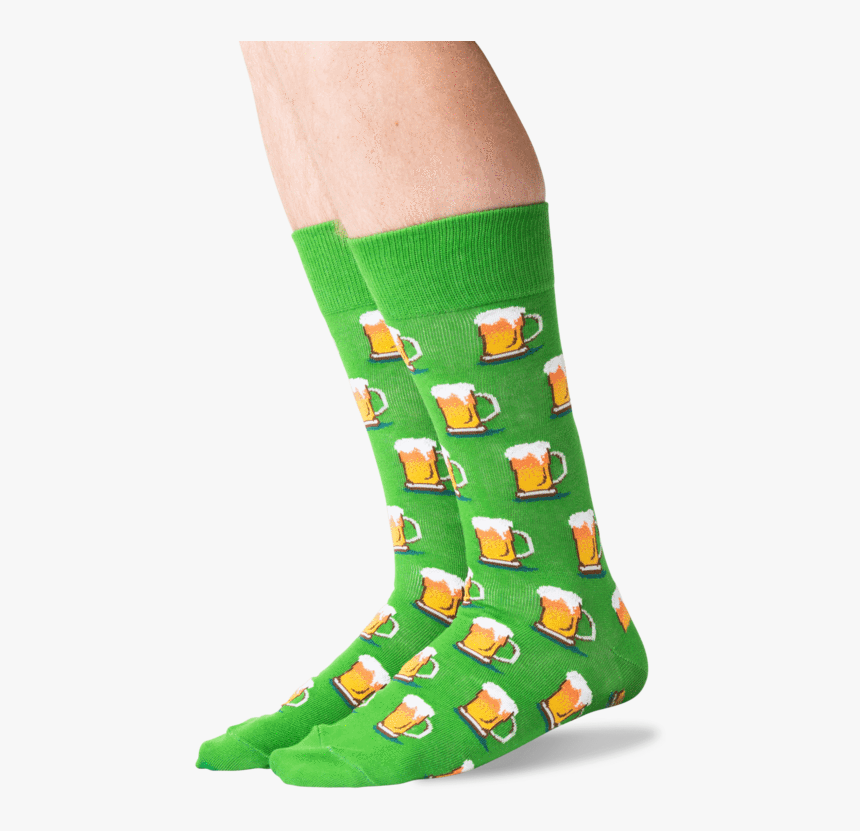 Men"s Beer Crew Socks In Kelly Green Front"
 Class="slick - Christmas Decoration, HD Png Download, Free Download