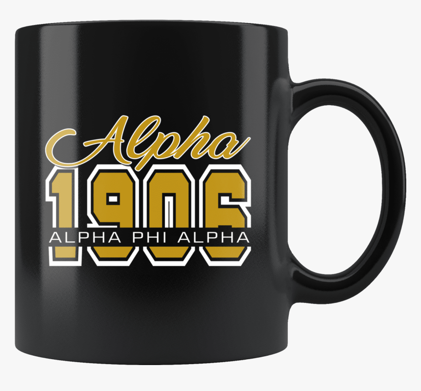 Alpha Phi Alpha Black Mug - Mug, HD Png Download, Free Download