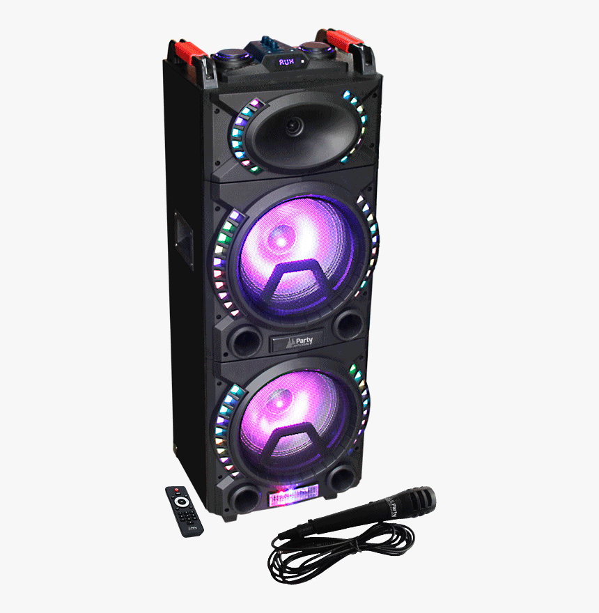 Lotronic Party 500w Dj Speaker With Mic, Bluetooth - Bluetooth Dj Speaker, HD Png Download, Free Download