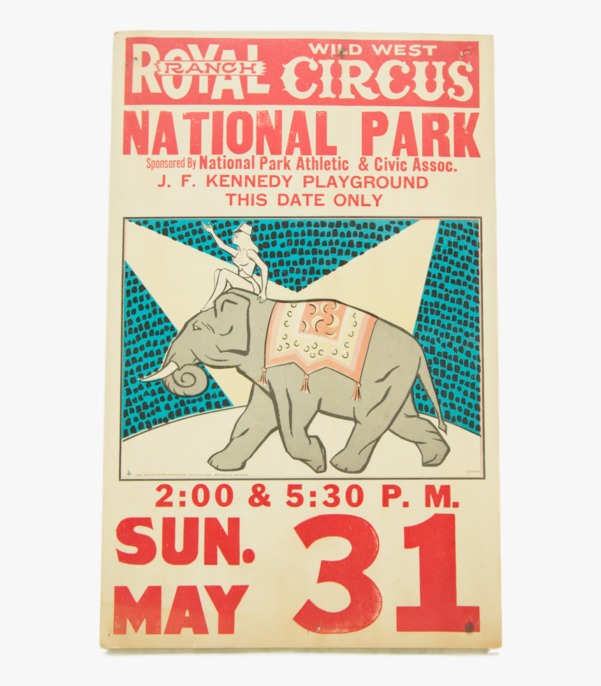 Vintage Royal Ranch Wild West Circus Poster - Poster, HD Png Download, Free Download