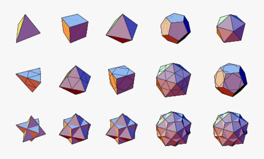 Polyhedral Shapes, HD Png Download, Free Download