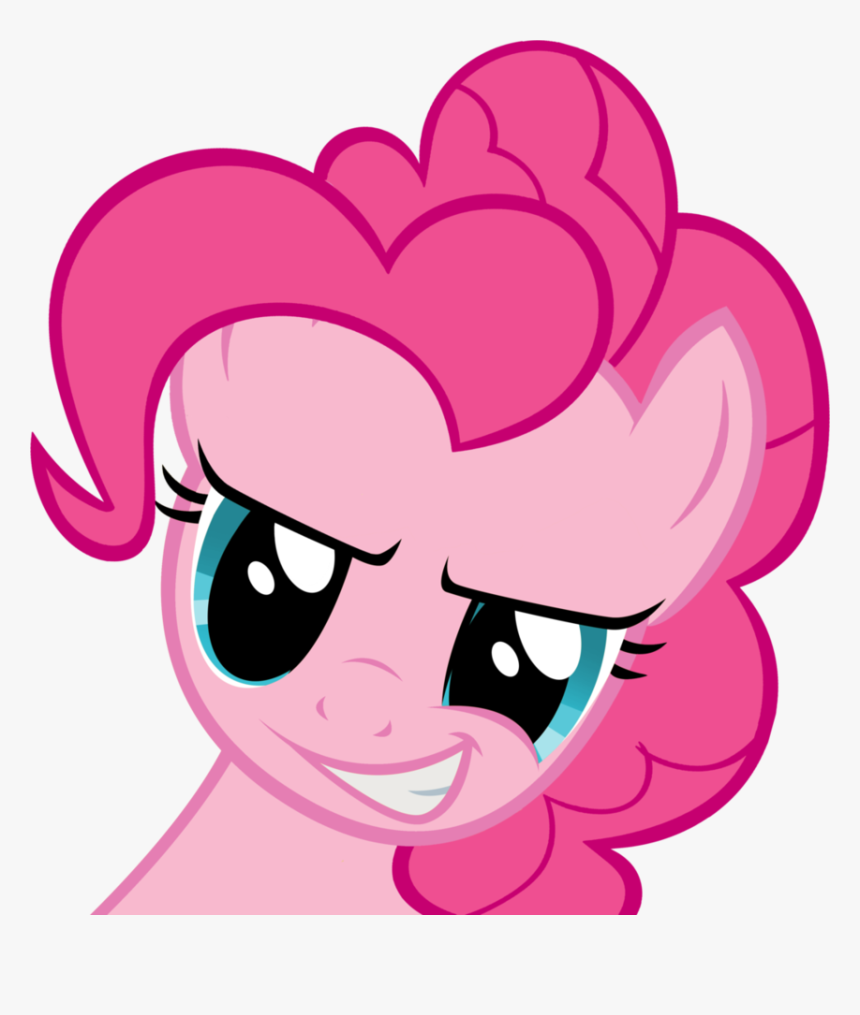 Pinkiepiemike, Grin, Pinkie Pie, Recolor, Safe, Smirk, - Pinkie Pie Face Png, Transparent Png, Free Download