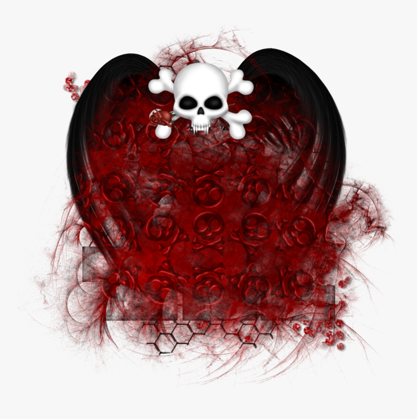Halloween Background Element 800 X - Skull, HD Png Download, Free Download