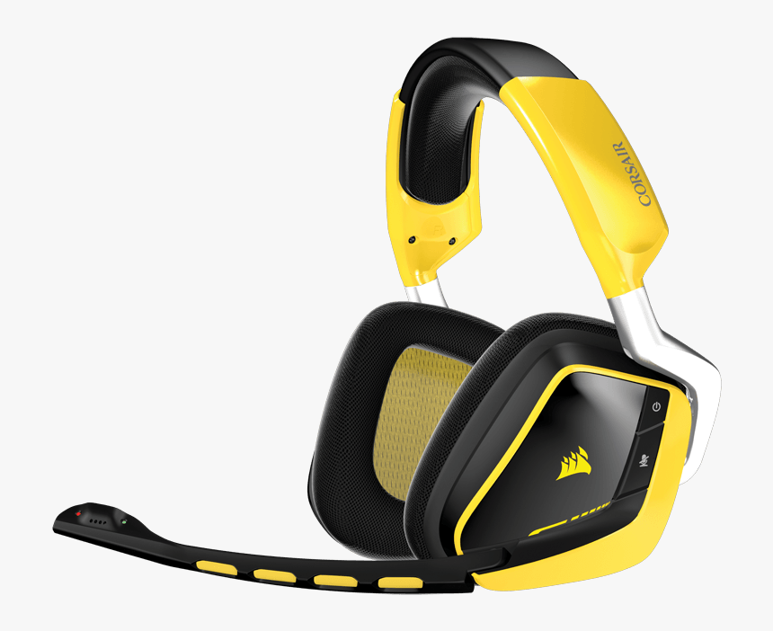 Corsair Gaming Void Rgb Wireless Se Yellow Jacket Gaming - Corsair Void Pro Rgb Wireless Se, HD Png Download, Free Download