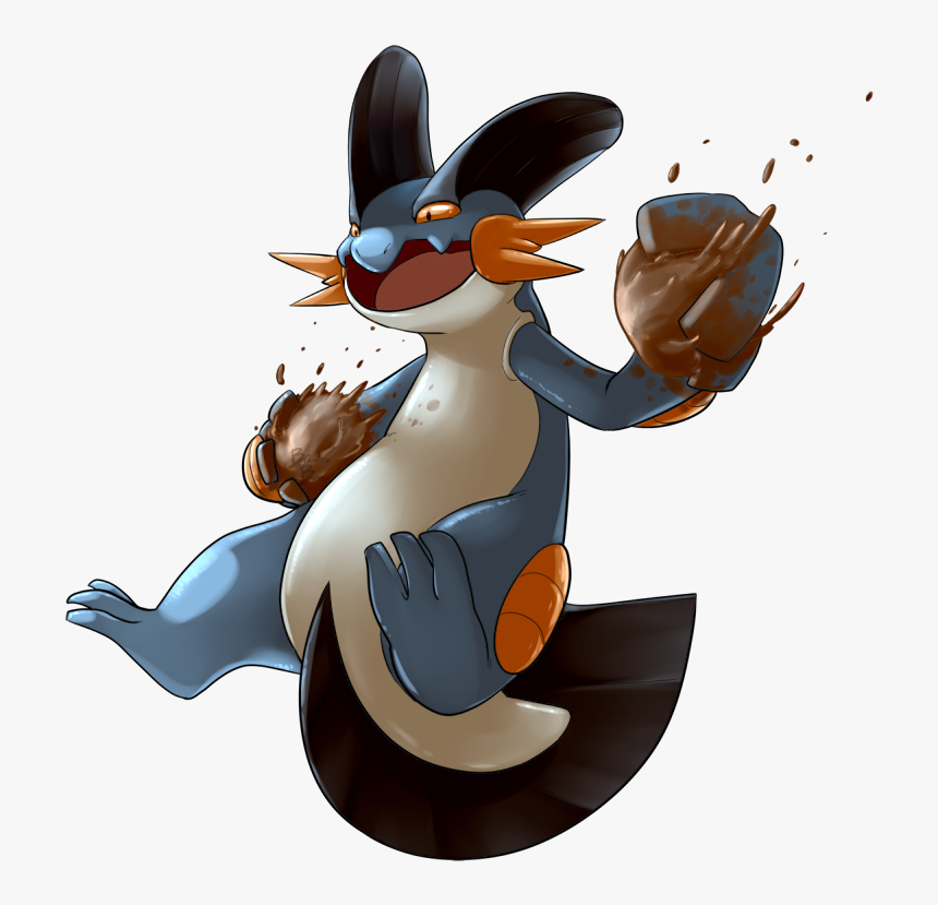 Ground 
swampert Their Secondary Ground Type Was The - Cartoon, HD Png Download, Free Download