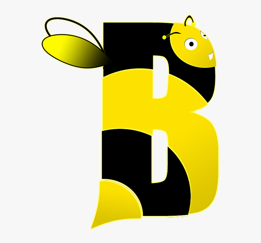 Bee-496657 960 720 - B Alphabets Letter Png, Transparent Png, Free Download