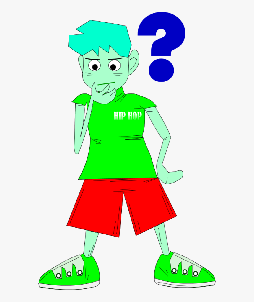 Vector Clip Art - Boy Question Clipart, HD Png Download, Free Download