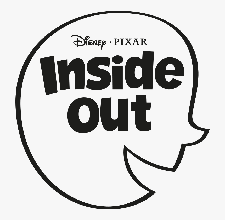 Original Inside Out Logo Font - Inside Out Pixar Logo, HD Png Download, Free Download