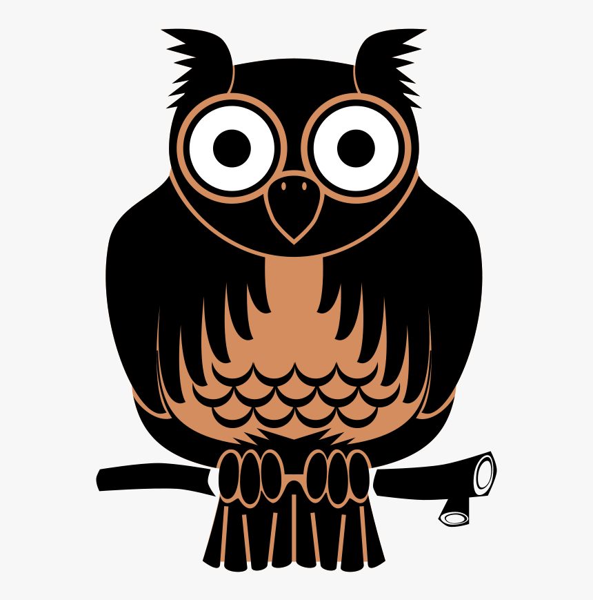 Silhouette Free Owl - بومة Png, Transparent Png, Free Download