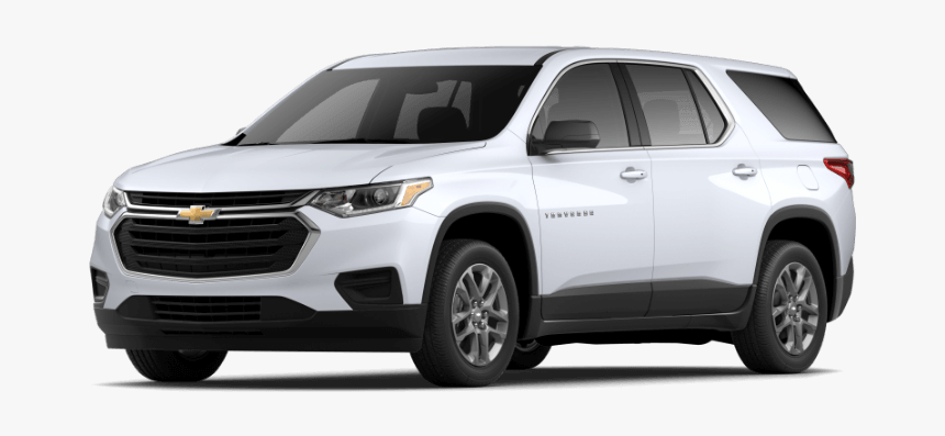 2020 Chevy Traverse L In Summit White - Chevrolet Traverse, HD Png Download, Free Download