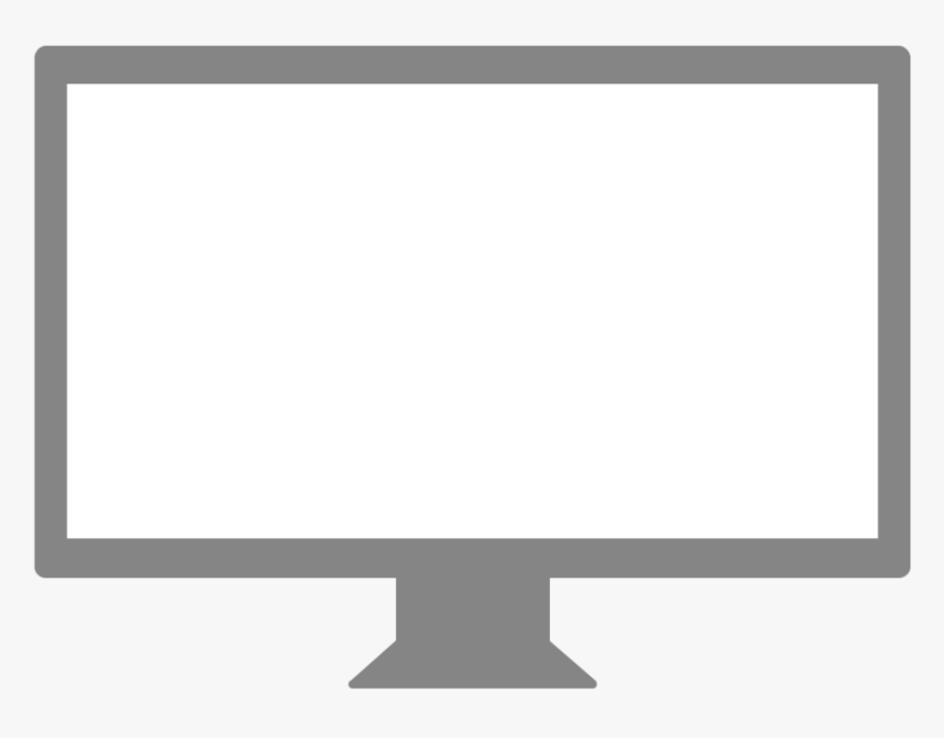 Cartoon Computer Screen Simple, HD Png Download, Free Download