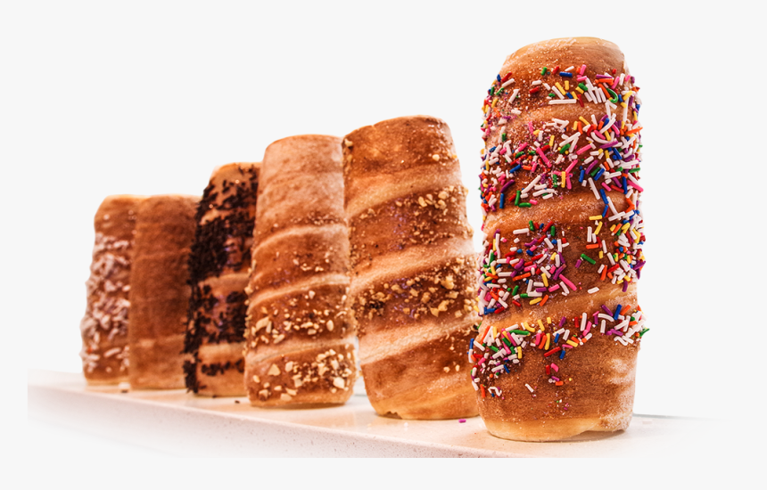 Chimney Cake4 Transparent Small - Bun, HD Png Download, Free Download