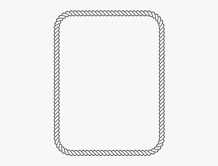 1-bit Rope Border, HD Png Download, Free Download