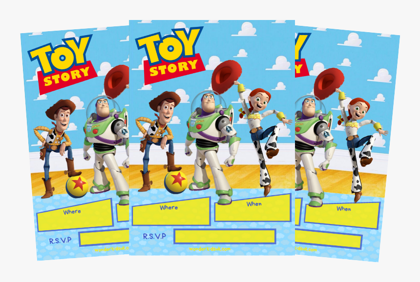 Toy Story Invite Bundle - Cartoon, HD Png Download, Free Download