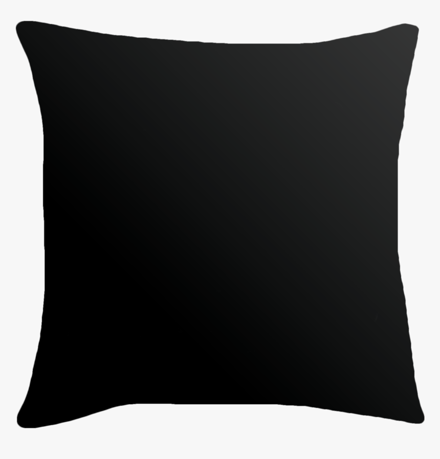 Black Pillow Png - Cushion, Transparent Png, Free Download