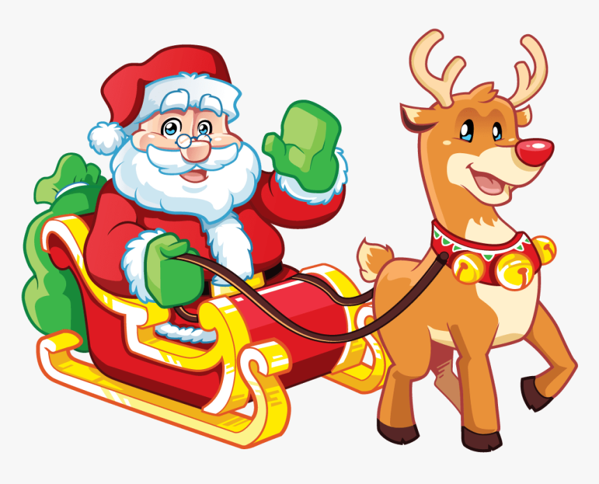 Santa Claus Welcome Gif, HD Png Download, Free Download