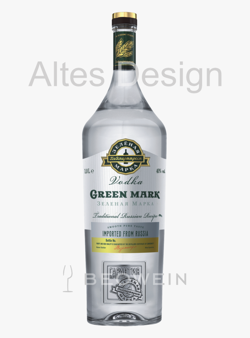 Green Mark Vodka Buy Online At Beowein Mail Order Png - Vodka, Transparent Png, Free Download