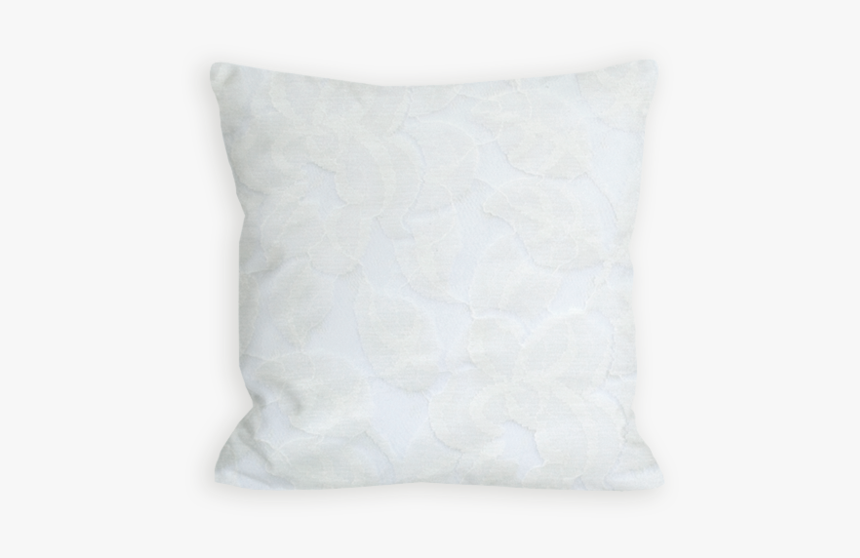 Designer Angelic Lace Eggshell White Pillow - Throw Pillow, HD Png Download, Free Download