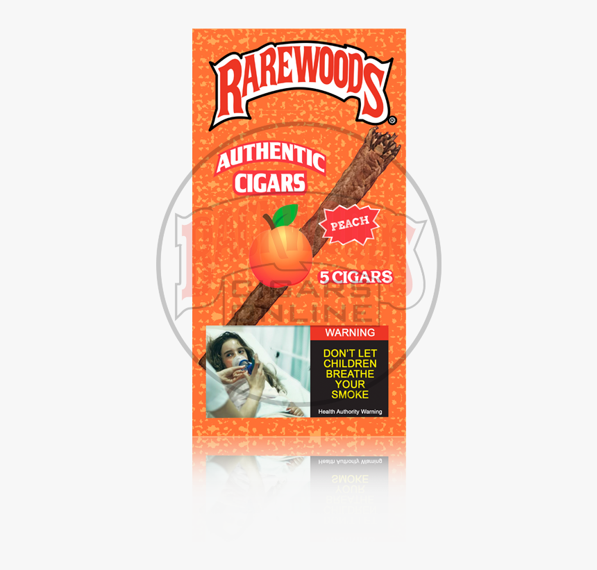 Rarewoods Backwoods Peach Cigars Online For Sale - Cherry Backwoods, HD Png Download, Free Download