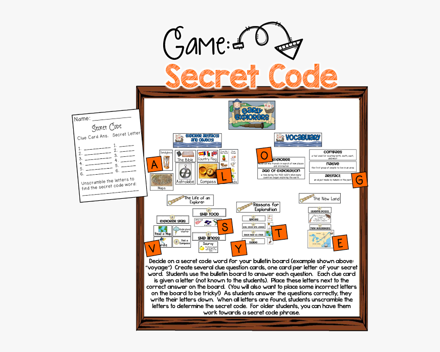 This Minds In Bloom Guest Blogger Shares Some Really - Game Secret Code Bulletin Board, HD Png Download, Free Download