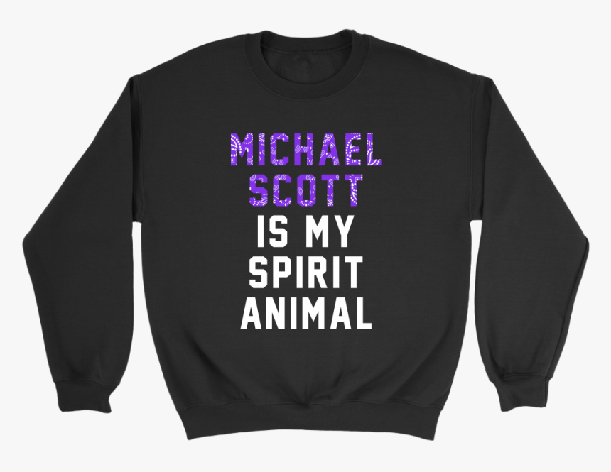 Michael Scott Is My Spirit Animal - Semi Truck Christmas Sweater, HD Png Download, Free Download