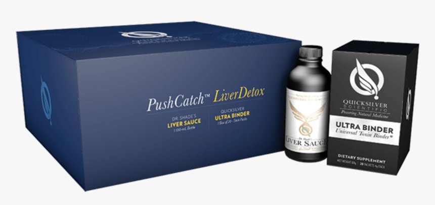 Pushcatch™ Liver Detox From Quicksilver Scientific, HD Png Download, Free Download