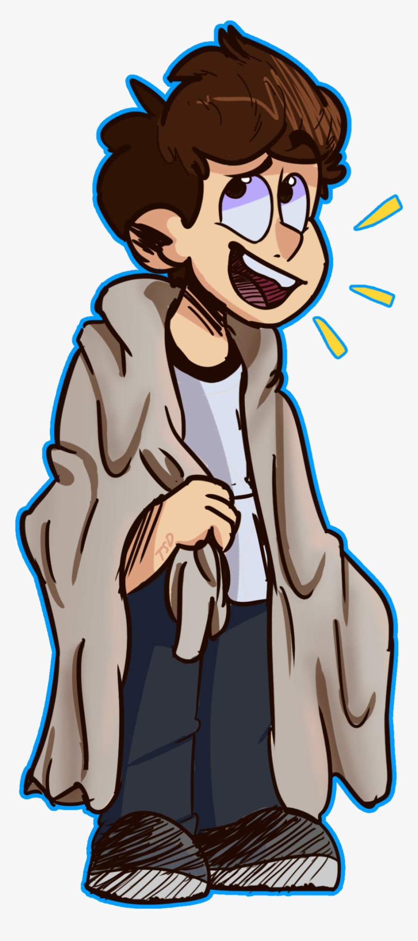 “ The @jimmywhetzel I Drew For His Stream ” - Cartoon, HD Png Download, Free Download