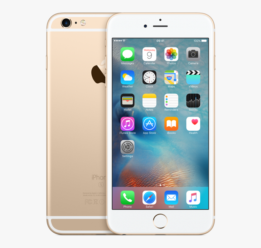 158 - Gold Iphone 6s Plus, HD Png Download, Free Download