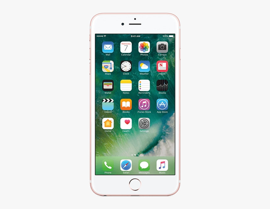 Iphone 7 Front Png, Transparent Png, Free Download