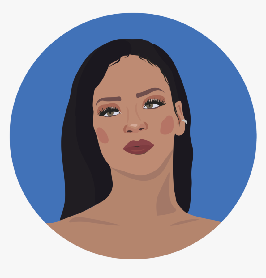 Rihanna-01 - Illustration, HD Png Download, Free Download