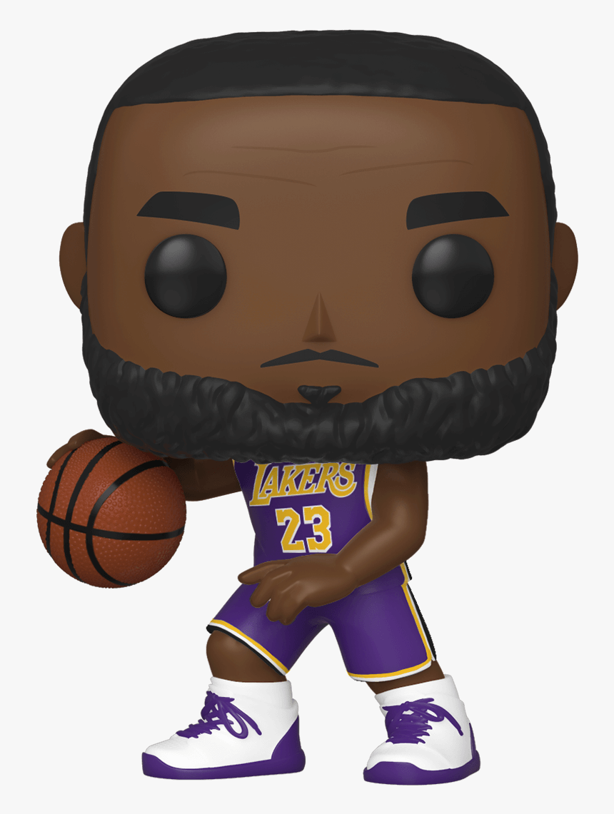 Nba Los Angeles Lakers Lebron James Pop Vinyl Figure - Russell Westbrook Pop Vinyl, HD Png Download, Free Download