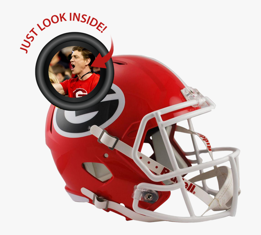 Slider Image - Transparent Georgia Bulldogs Football Helmet, HD Png Download, Free Download