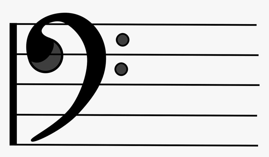 Transparent Clave De Sol Png - Bass Clef, Png Download, Free Download